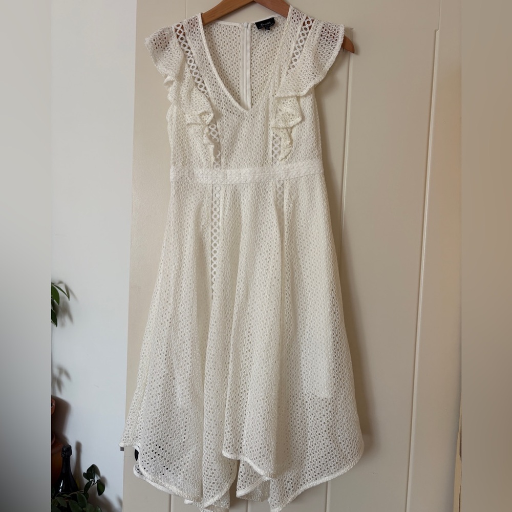 Bardot White lace dress